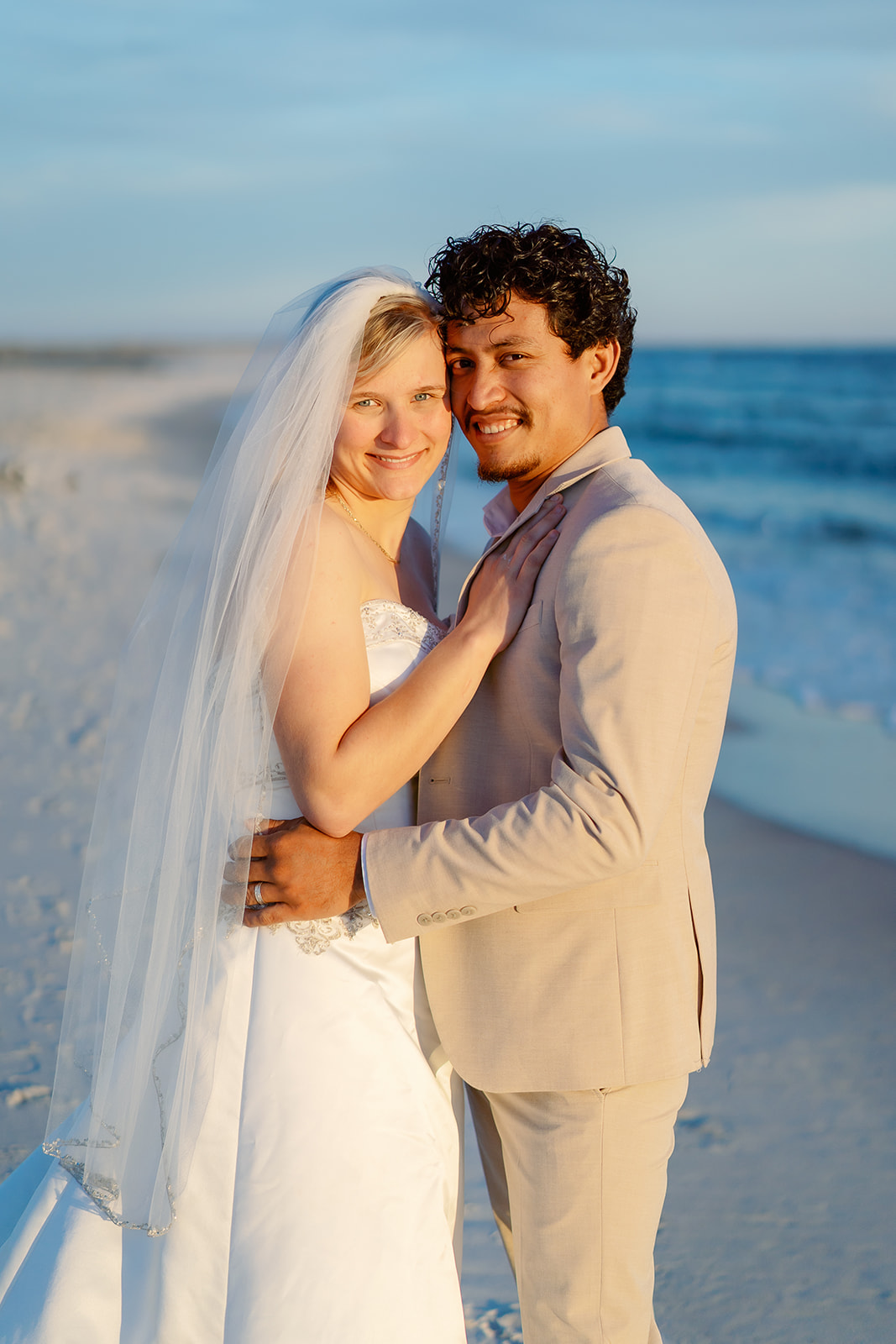 Aceituno bridal portraits, Dauphin Island