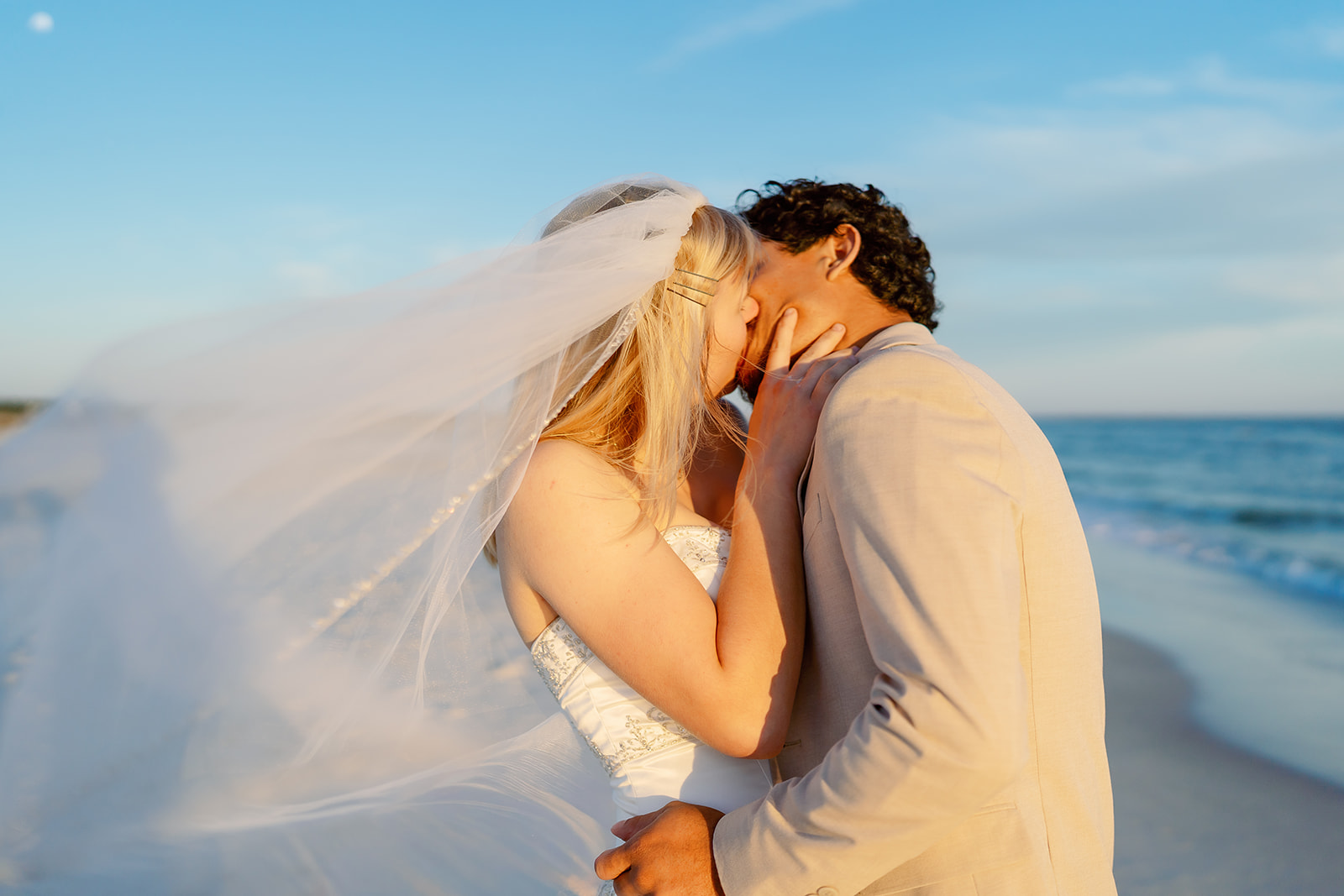 Aceituno bridal portraits, Dauphin Island