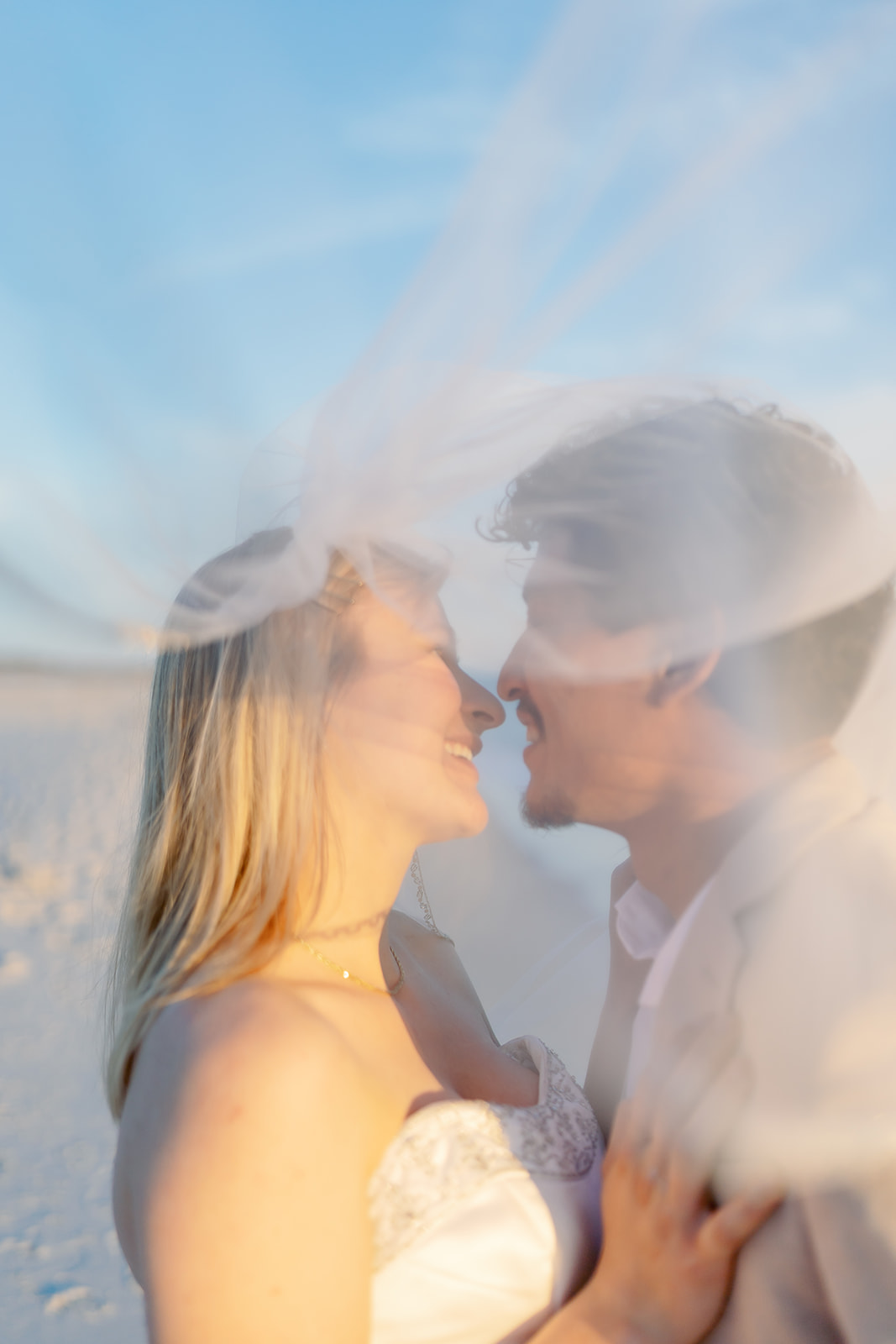 Aceituno bridal portraits, Dauphin Island