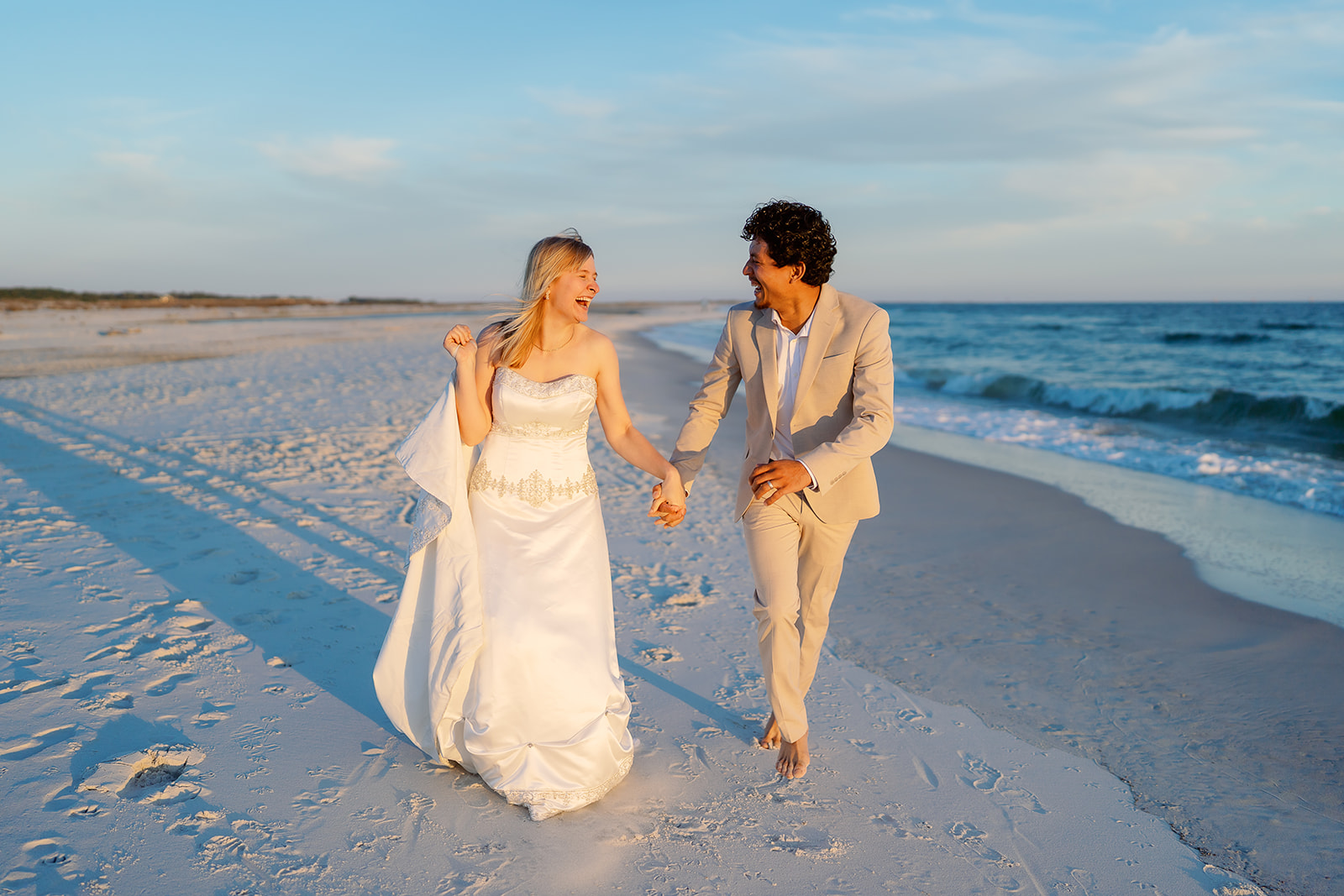 Aceituno bridal portraits, Dauphin Island