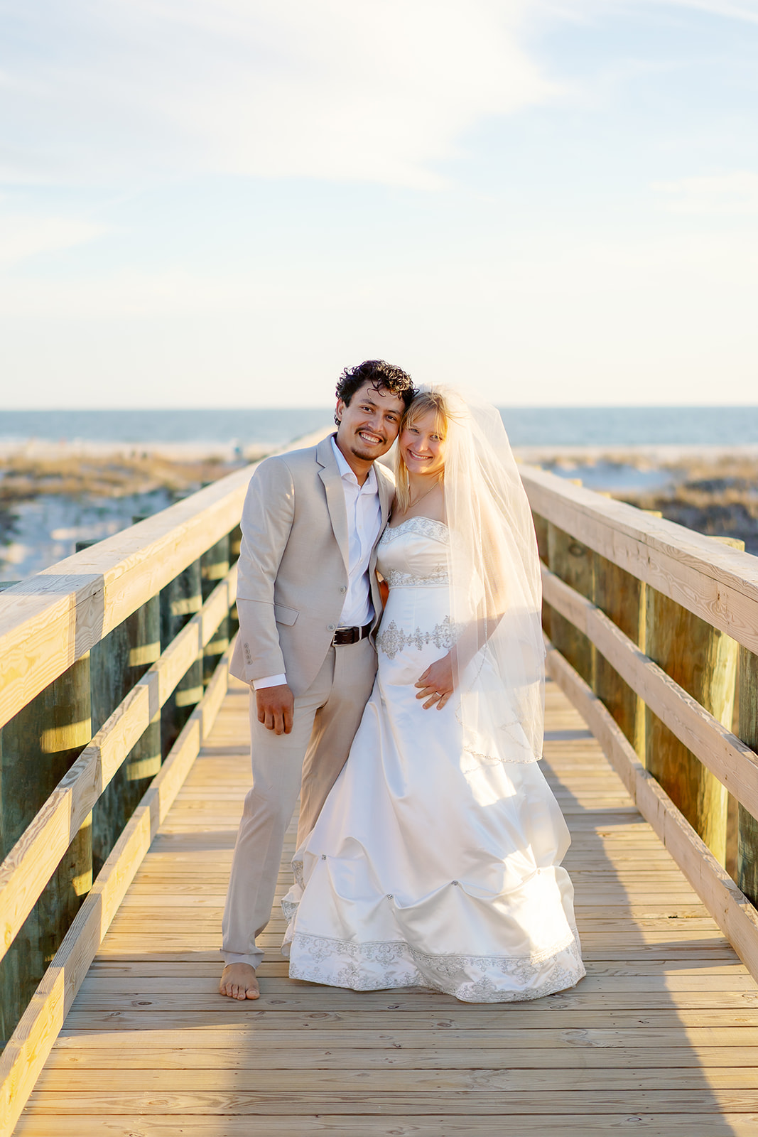 Aceituno bridal portraits, Dauphin Island