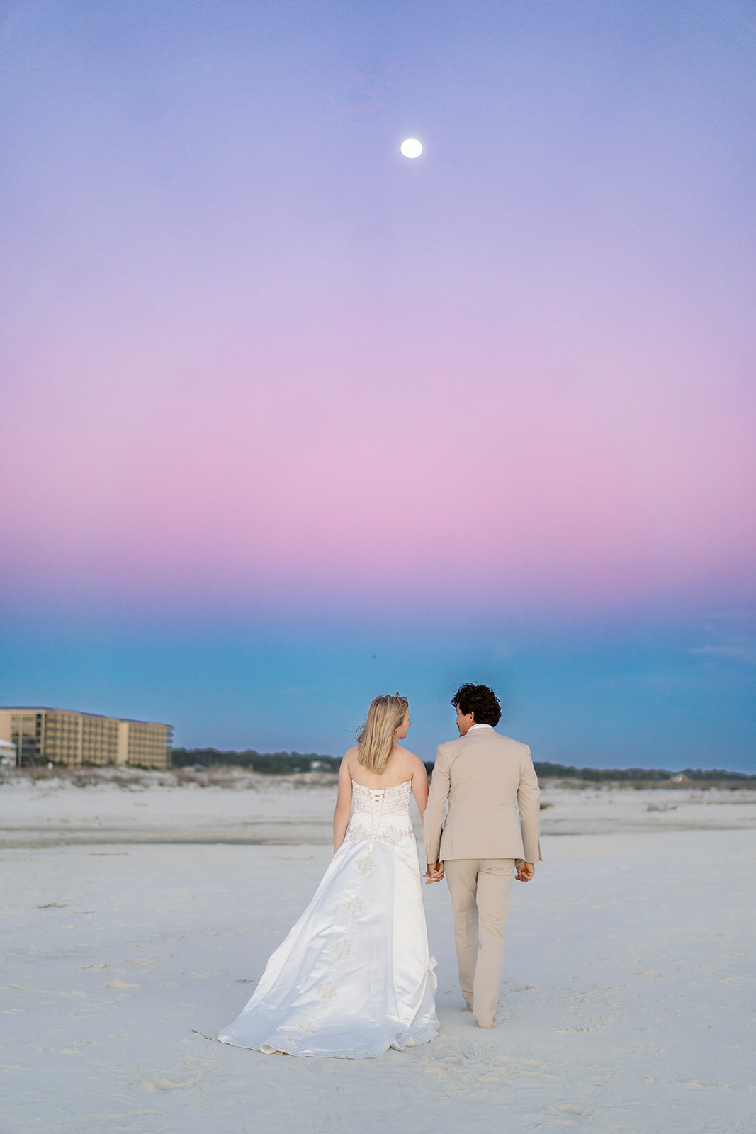 Aceituno bridal portraits, Dauphin Island
