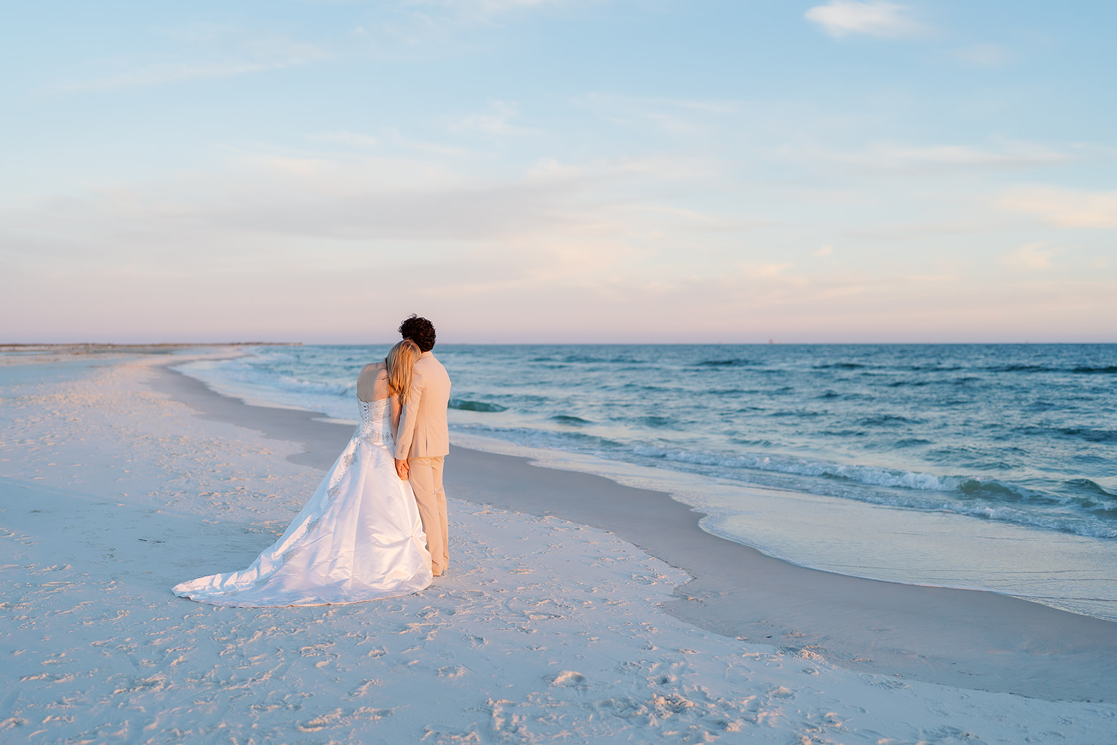 Aceituno bridal portraits, Dauphin Island