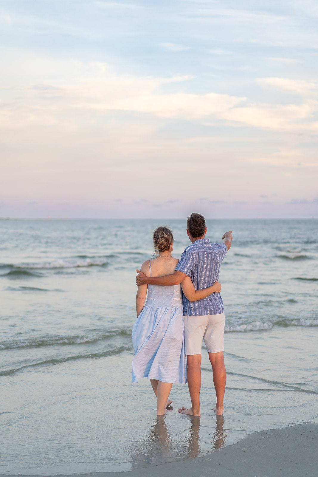 Catherine Wilson couples session, Dauphin Island