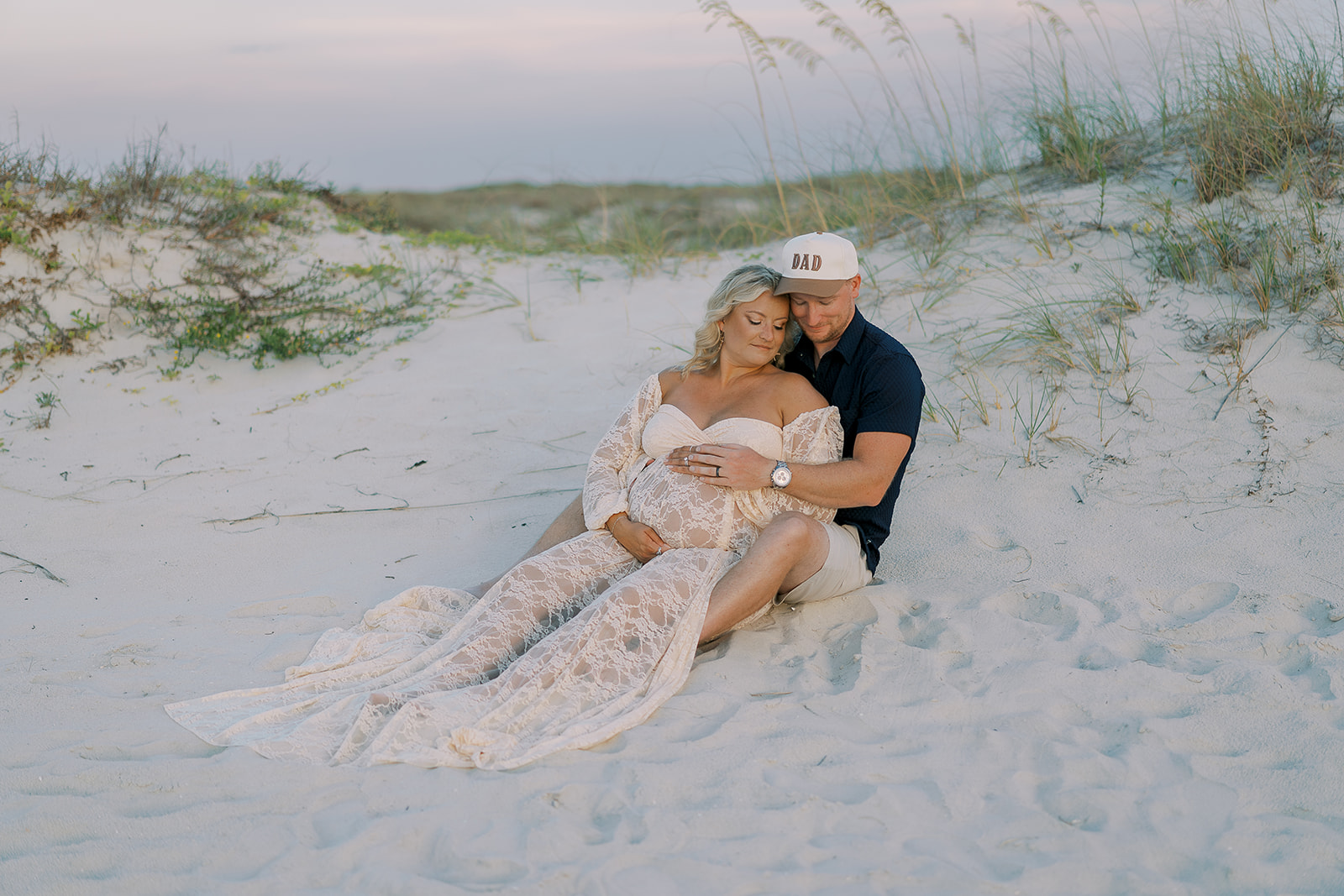 Hodges maternity session, Gulf Coast