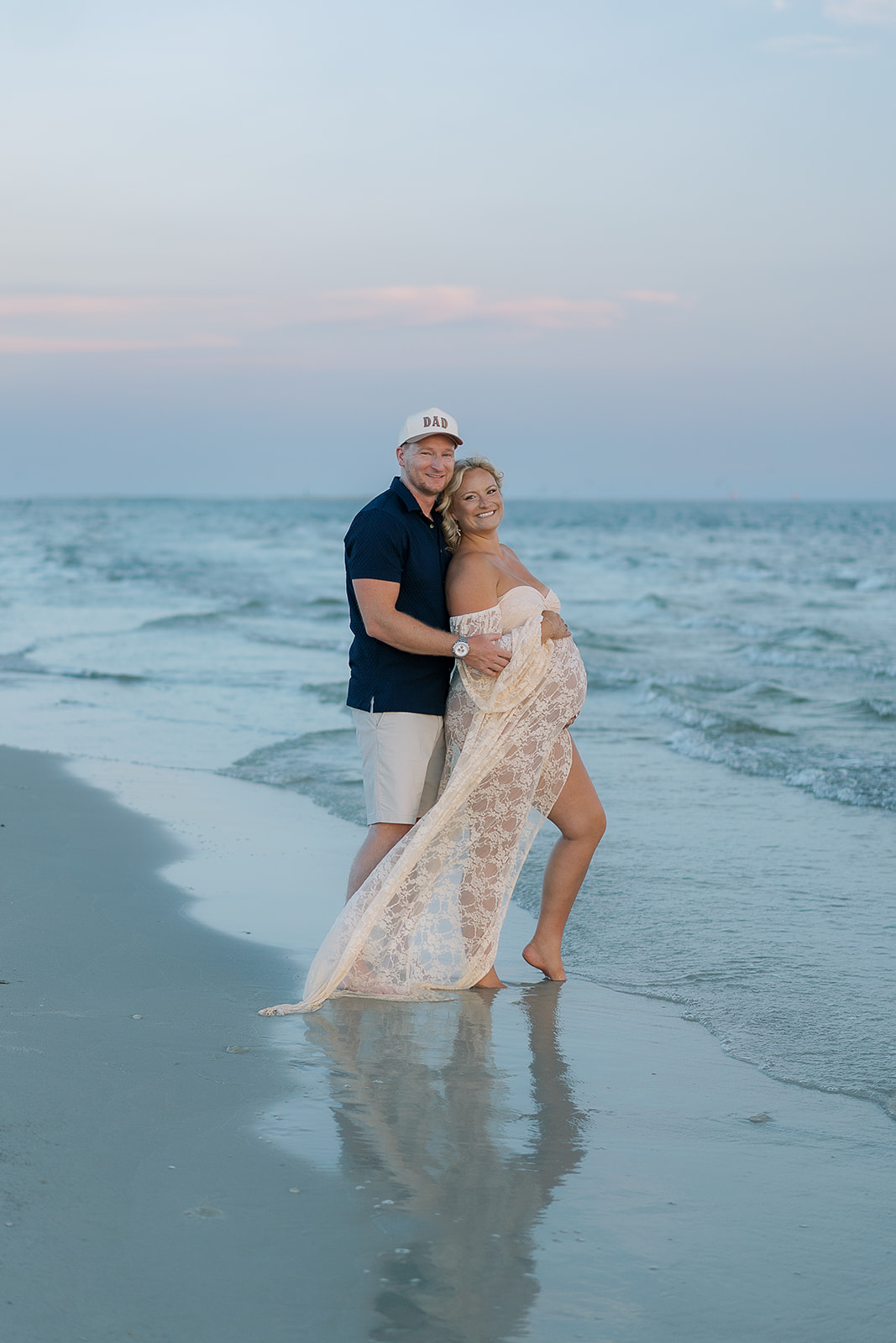 Hodges maternity session, Gulf Coast