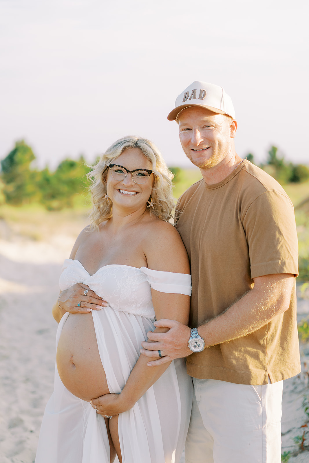 Hodges maternity session, Gulf Coast