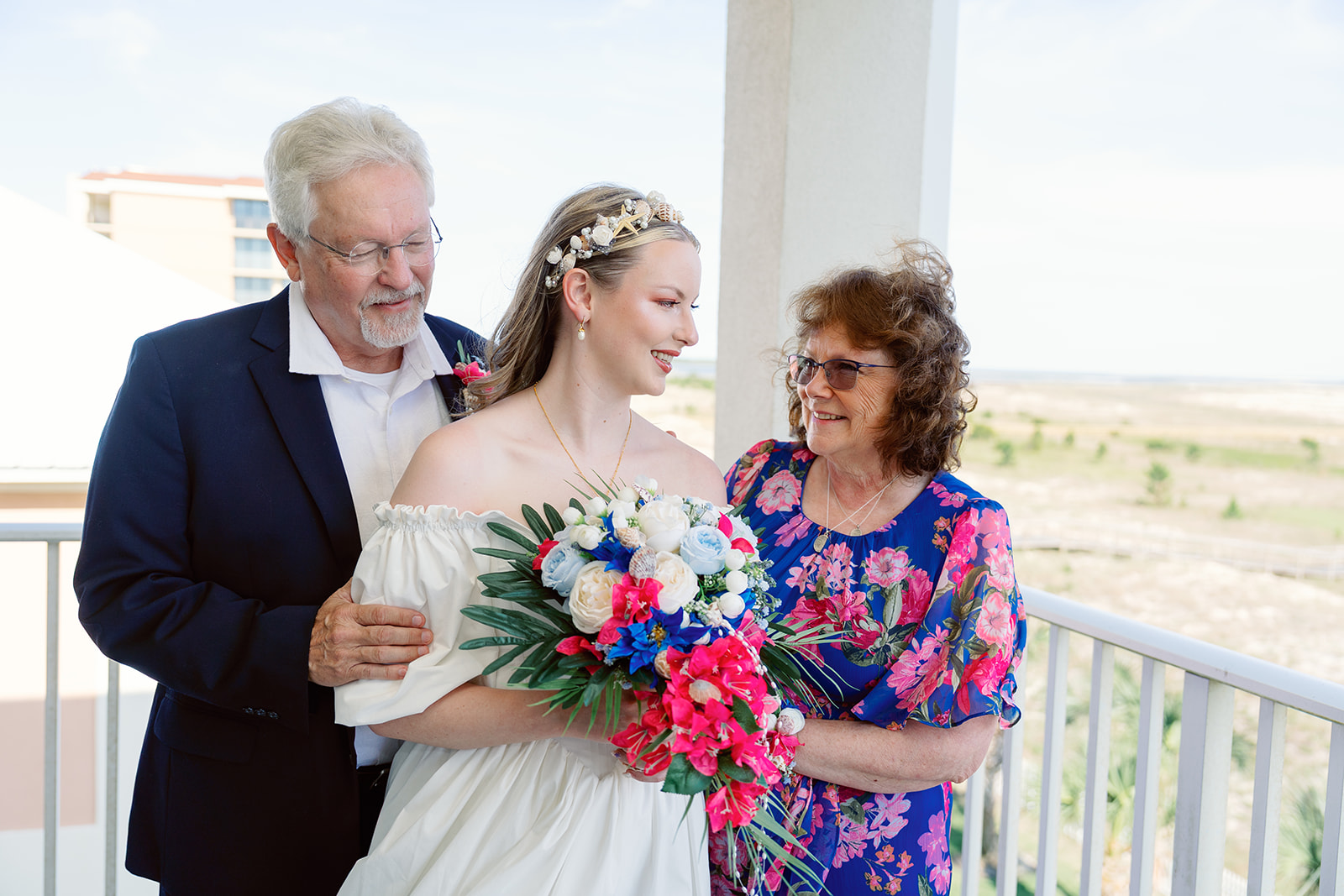 McGruder wedding, Dauphin Island