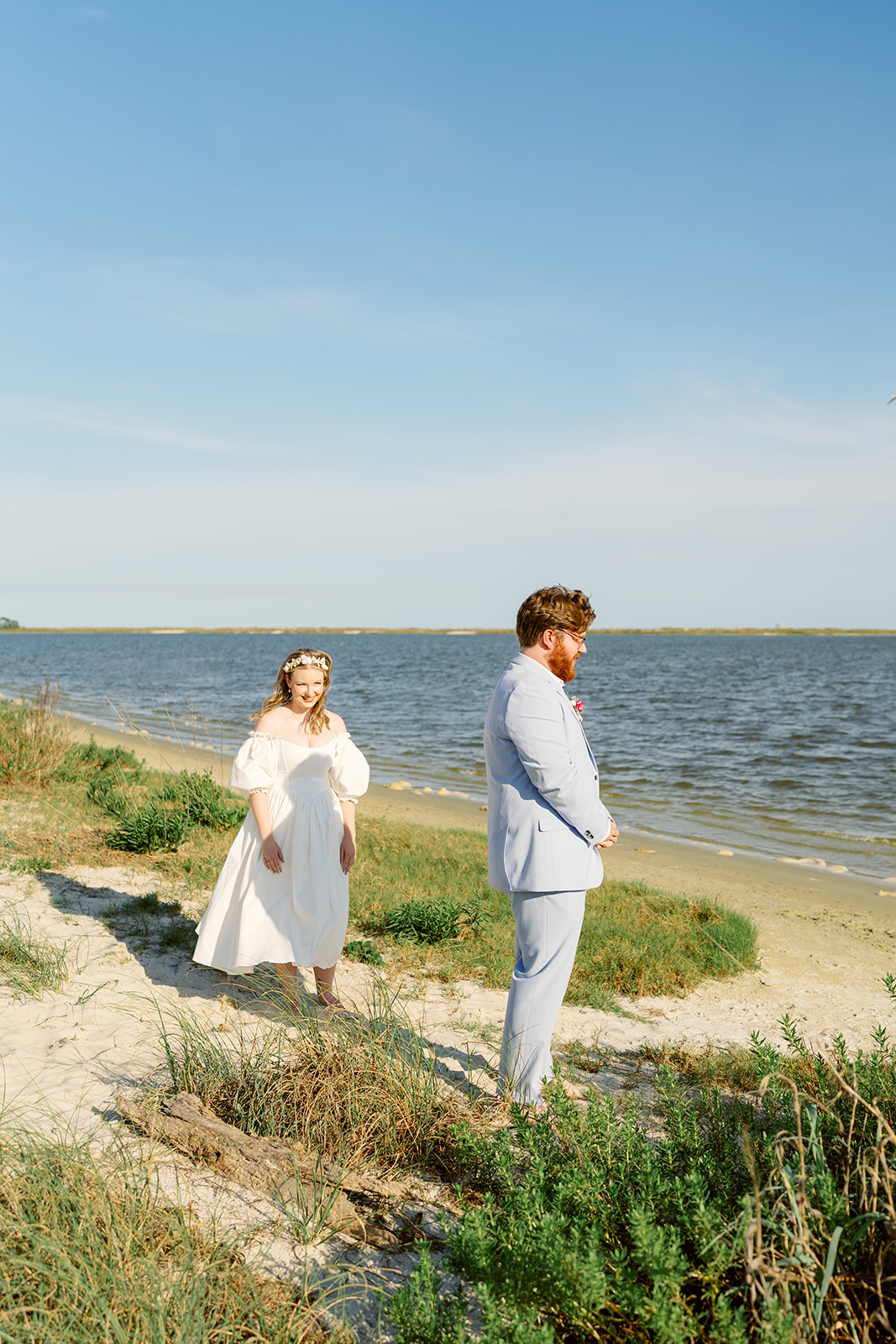 McGruder wedding, Dauphin Island