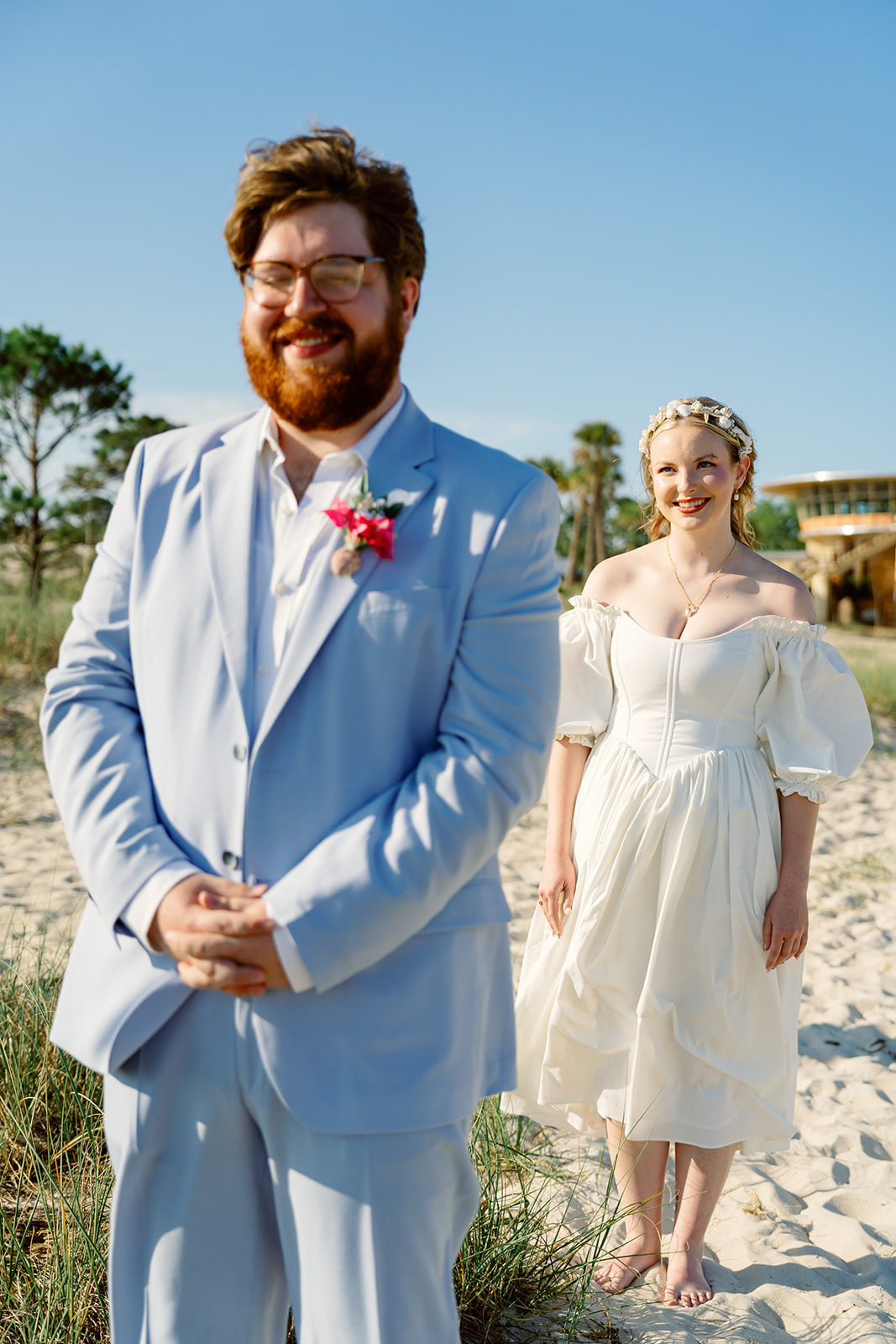 McGruder wedding, Dauphin Island