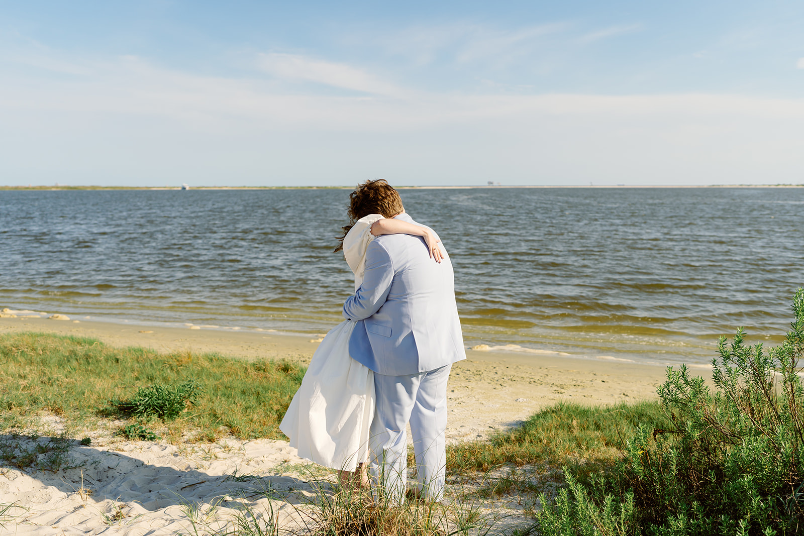 McGruder wedding, Dauphin Island