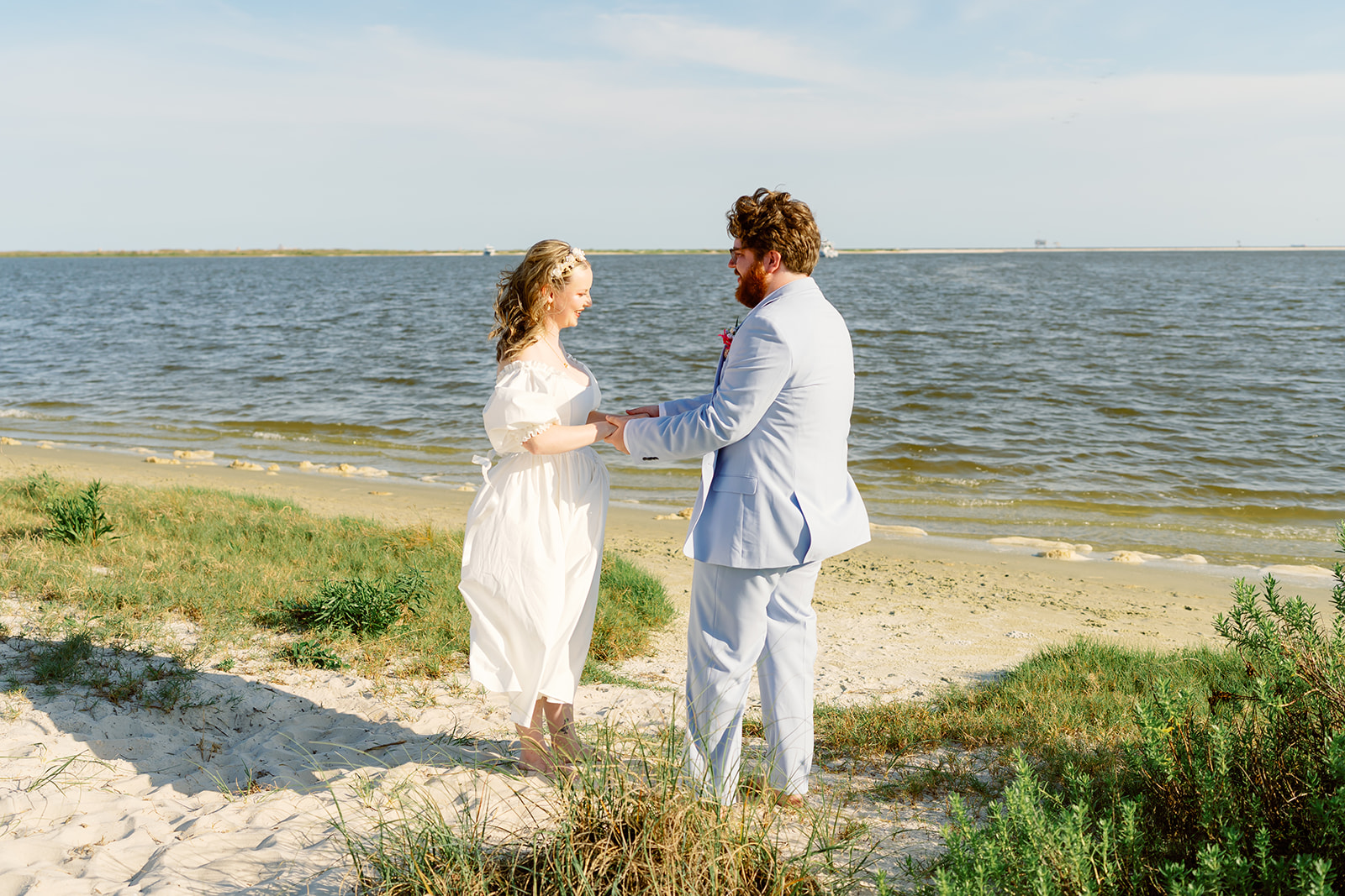McGruder wedding, Dauphin Island