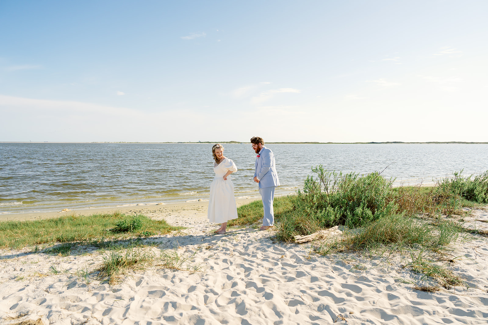 McGruder wedding, Dauphin Island