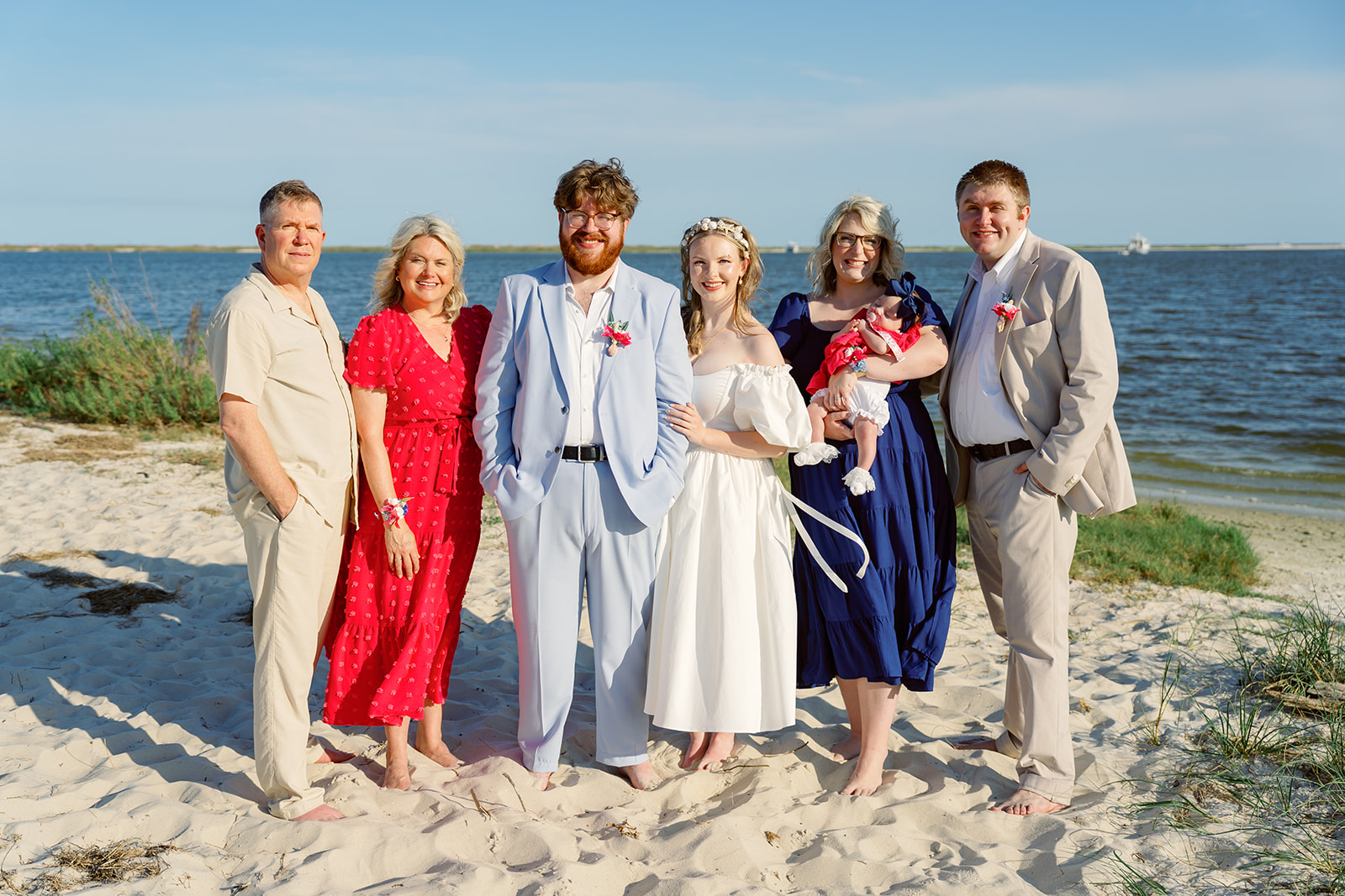 McGruder wedding, Dauphin Island