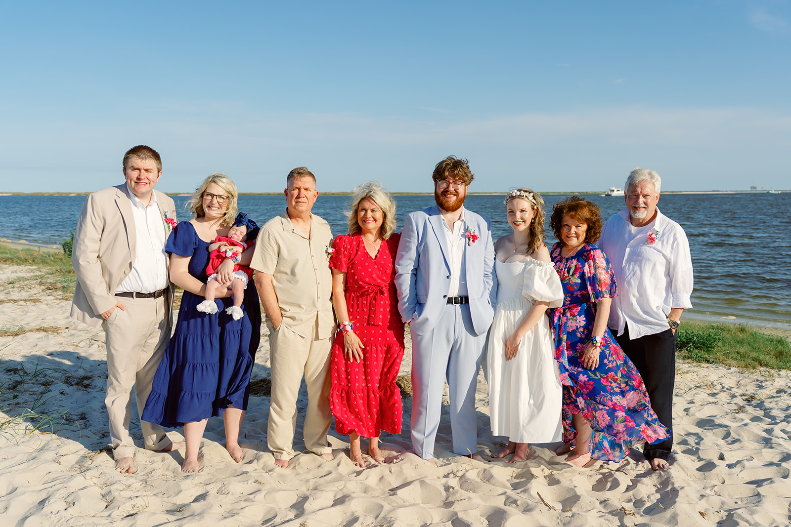 McGruder wedding, Dauphin Island