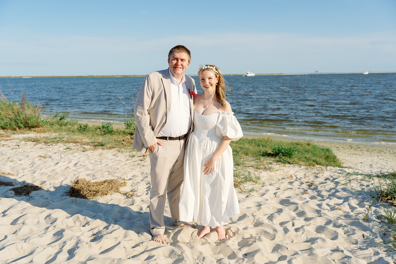 McGruder wedding, Dauphin Island