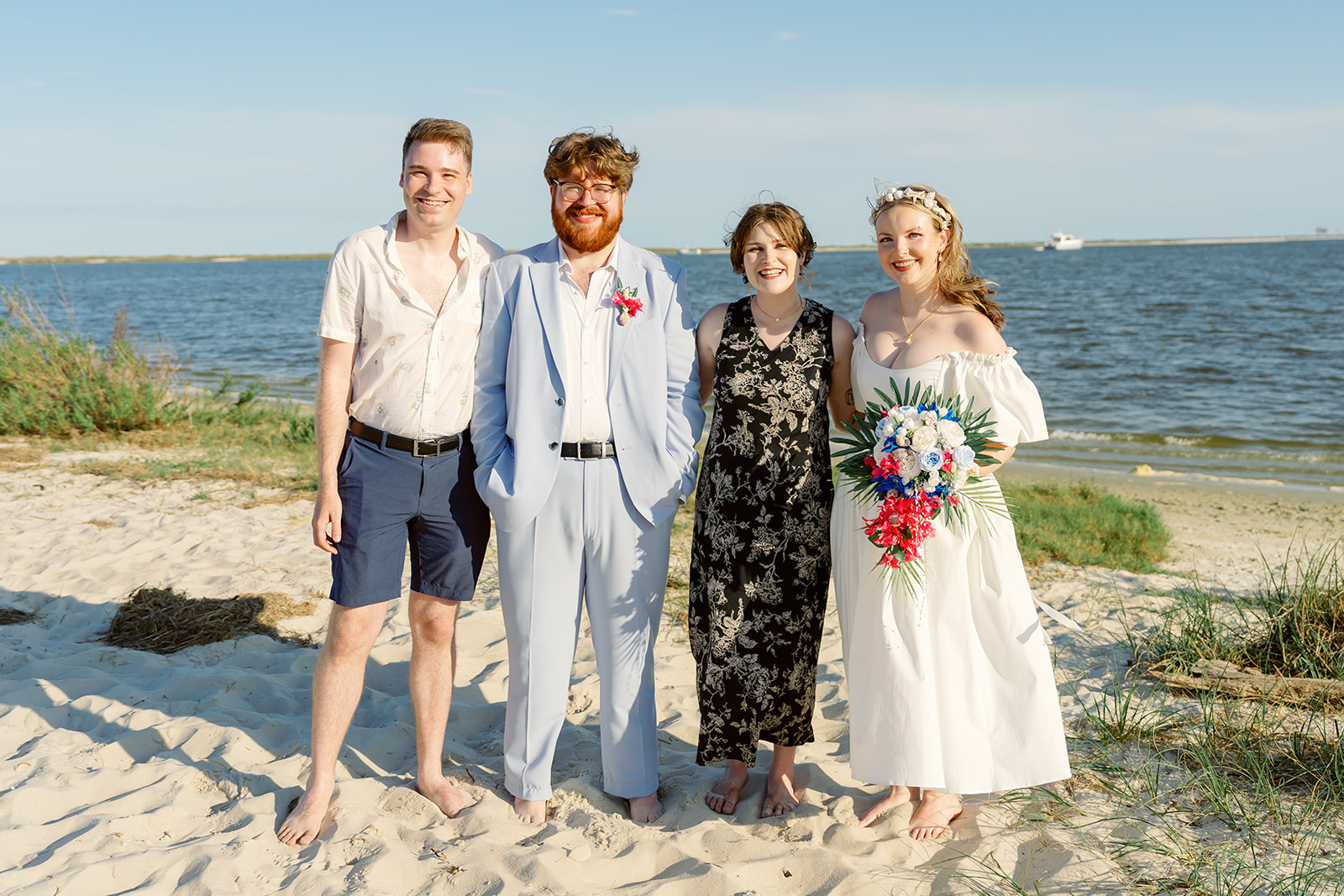 McGruder wedding, Dauphin Island