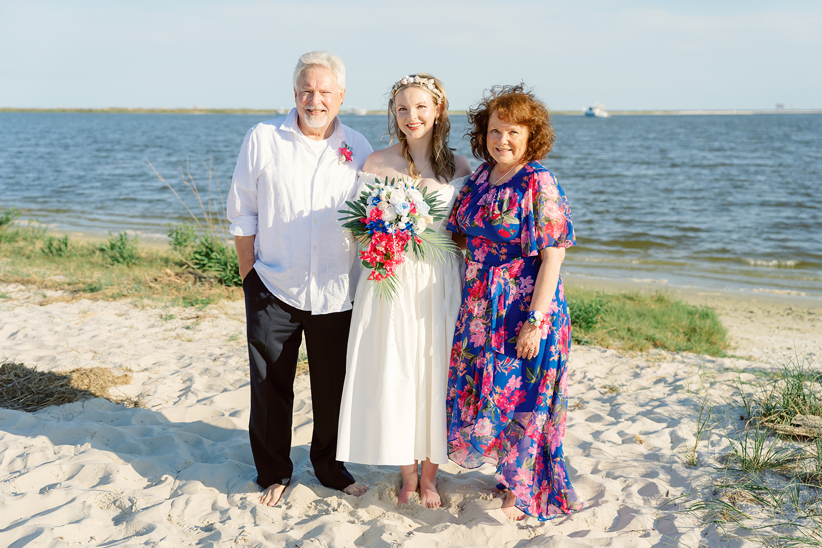 McGruder wedding, Dauphin Island