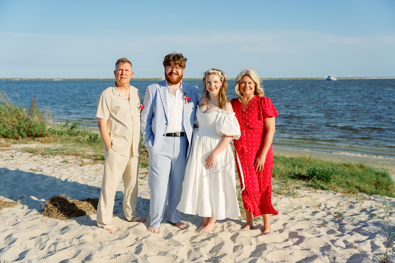 McGruder wedding, Dauphin Island