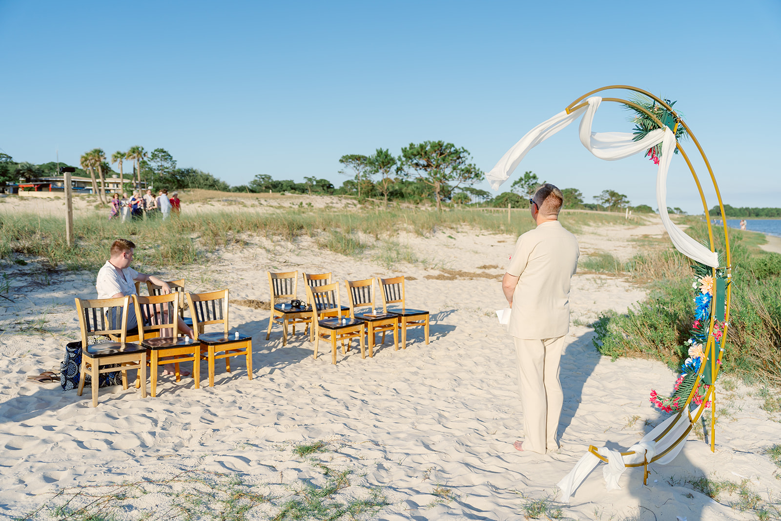 McGruder wedding, Dauphin Island