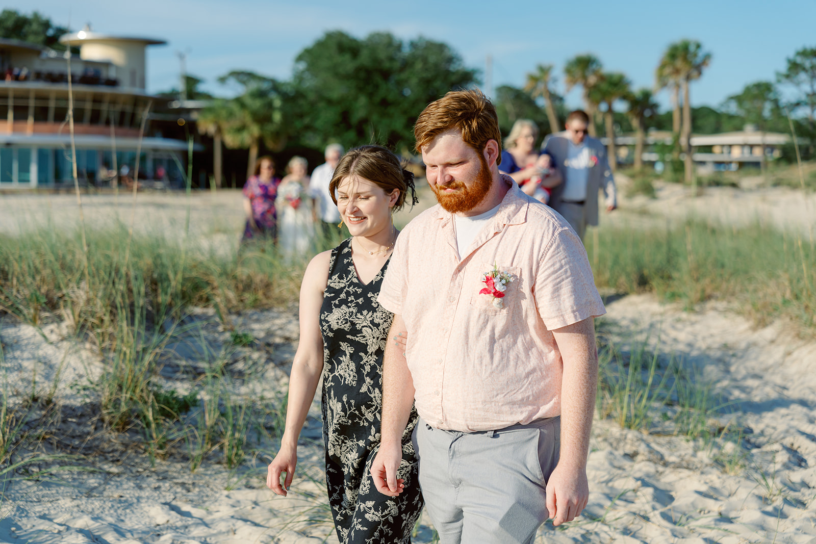 McGruder wedding, Dauphin Island