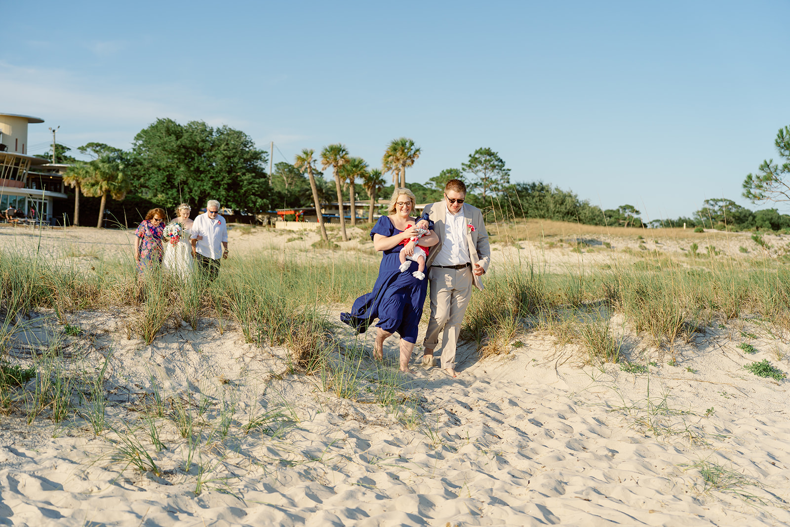 McGruder wedding, Dauphin Island