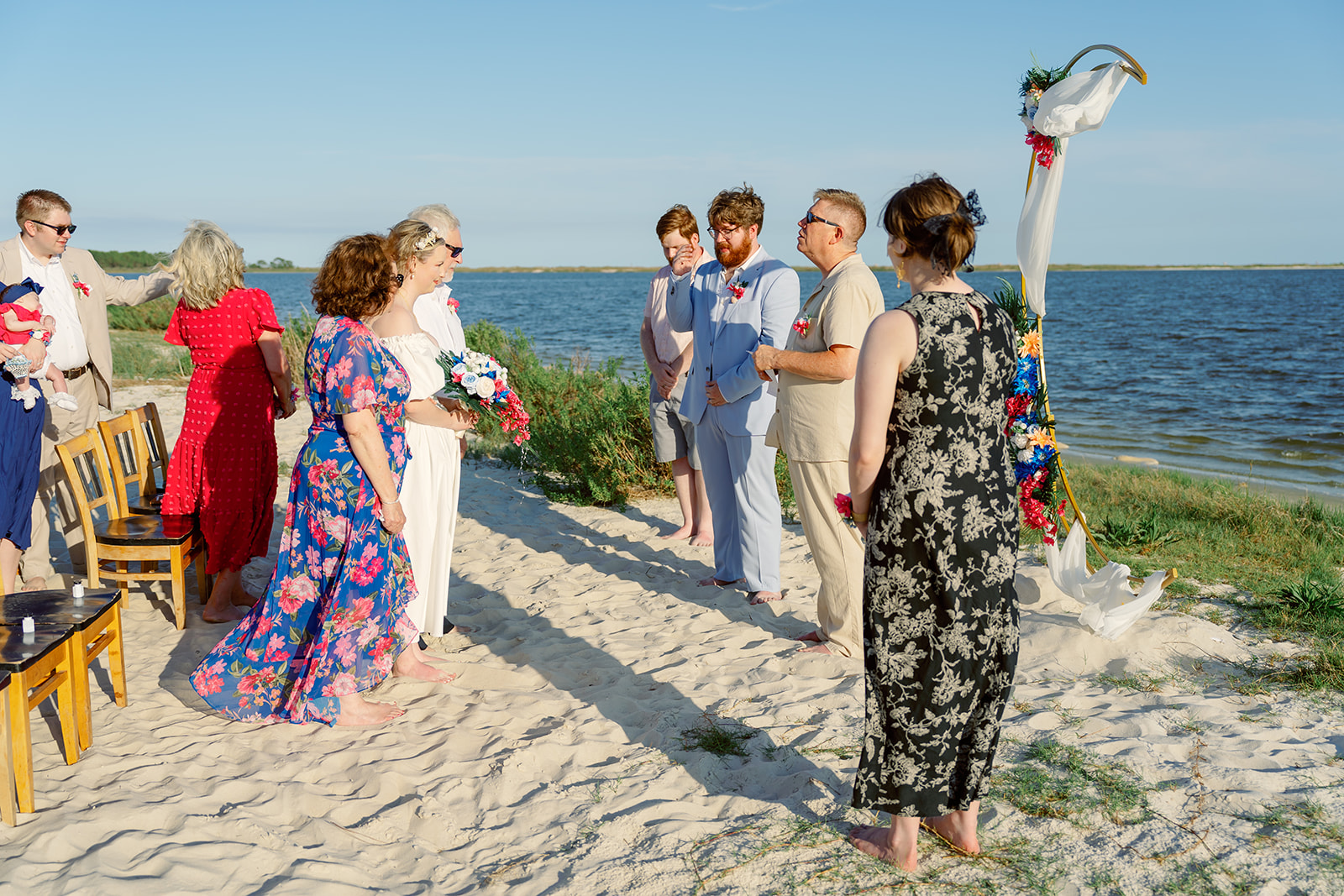 McGruder wedding, Dauphin Island