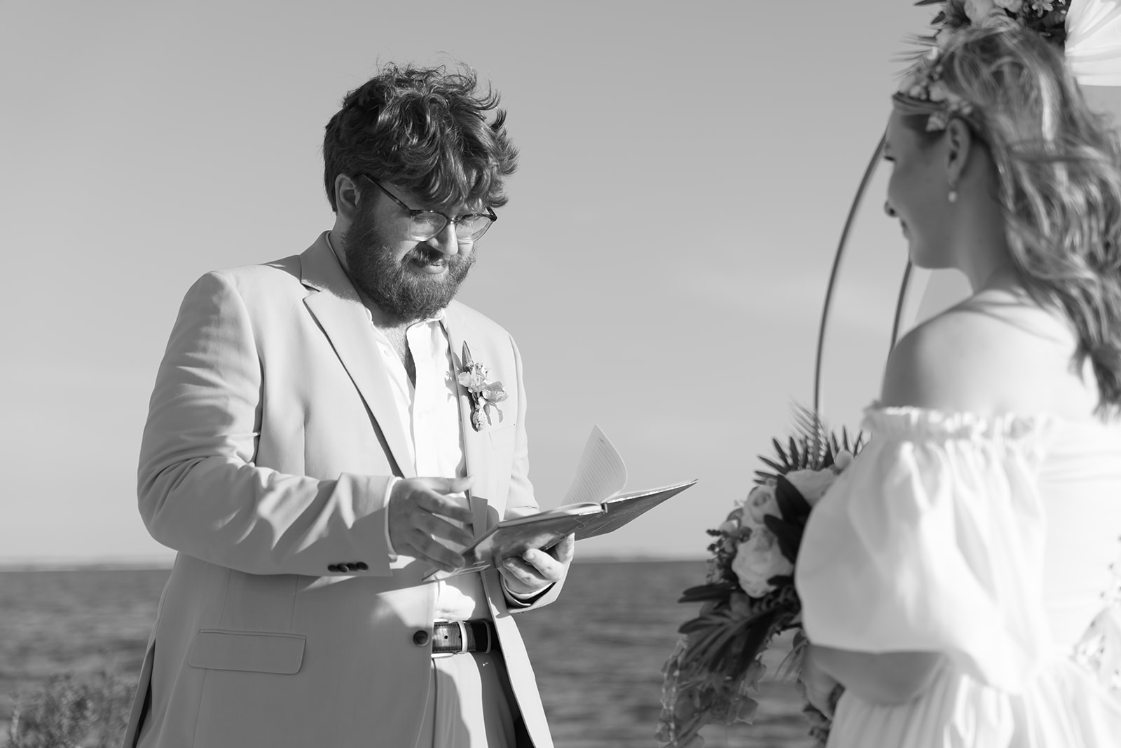 McGruder wedding, Dauphin Island