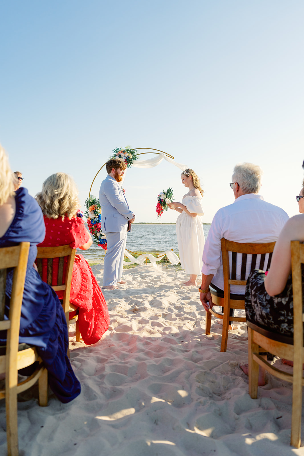 McGruder wedding, Dauphin Island