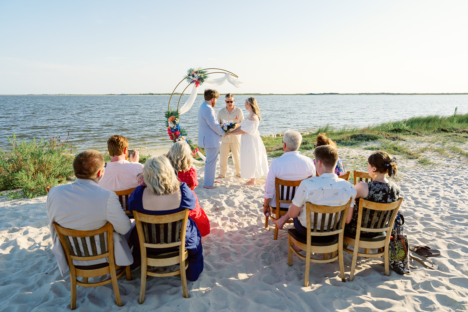 McGruder wedding, Dauphin Island