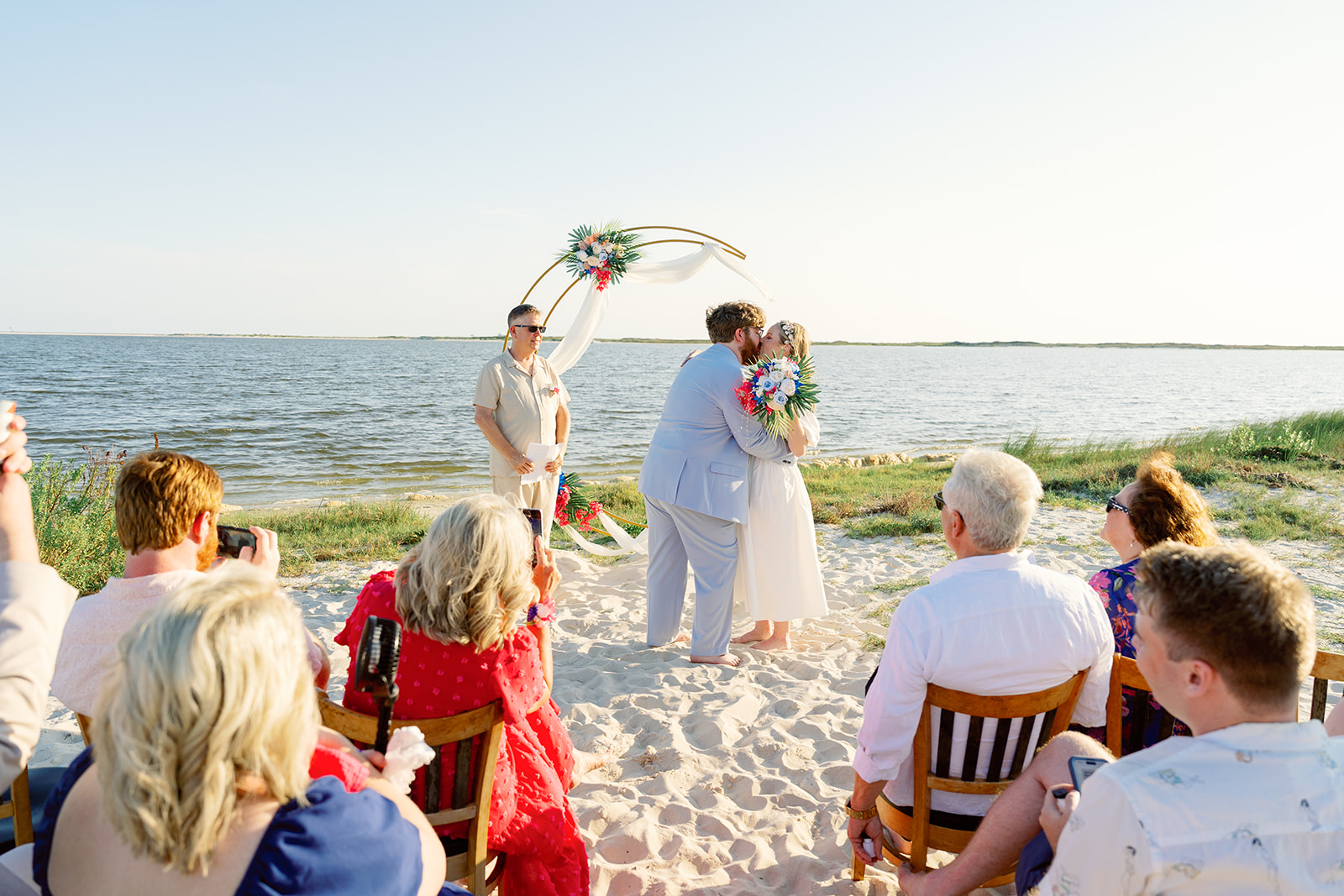 McGruder wedding, Dauphin Island