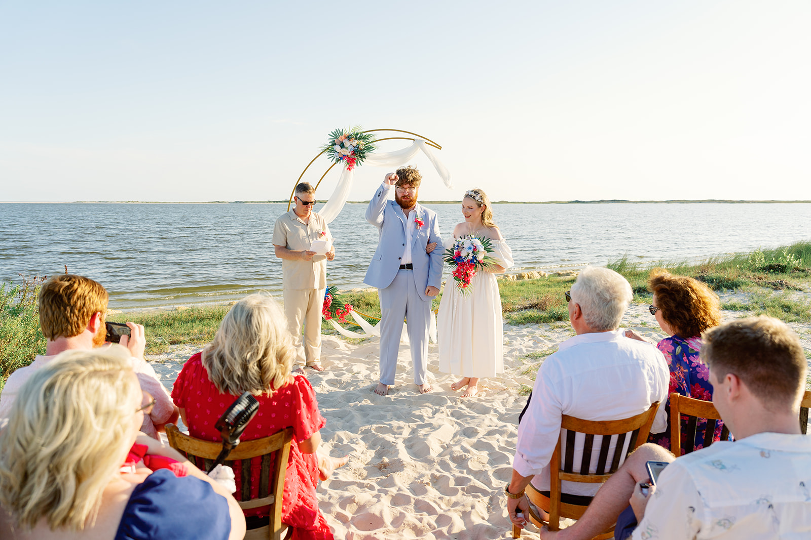 McGruder wedding, Dauphin Island