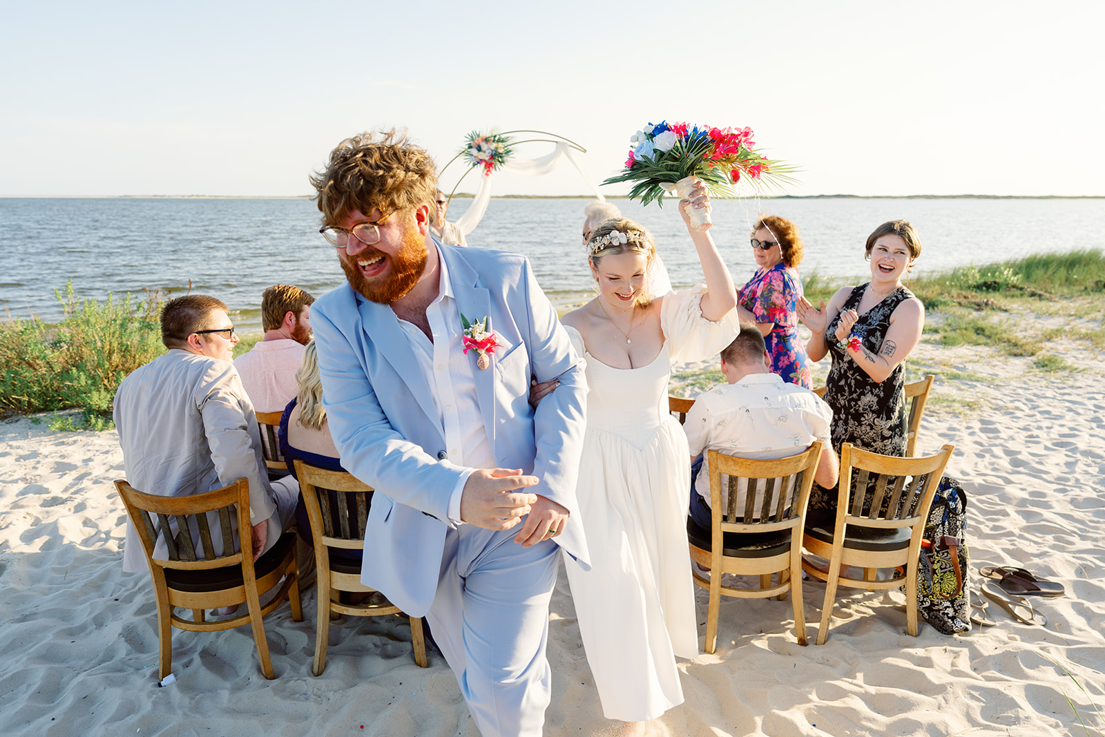 McGruder wedding, Dauphin Island