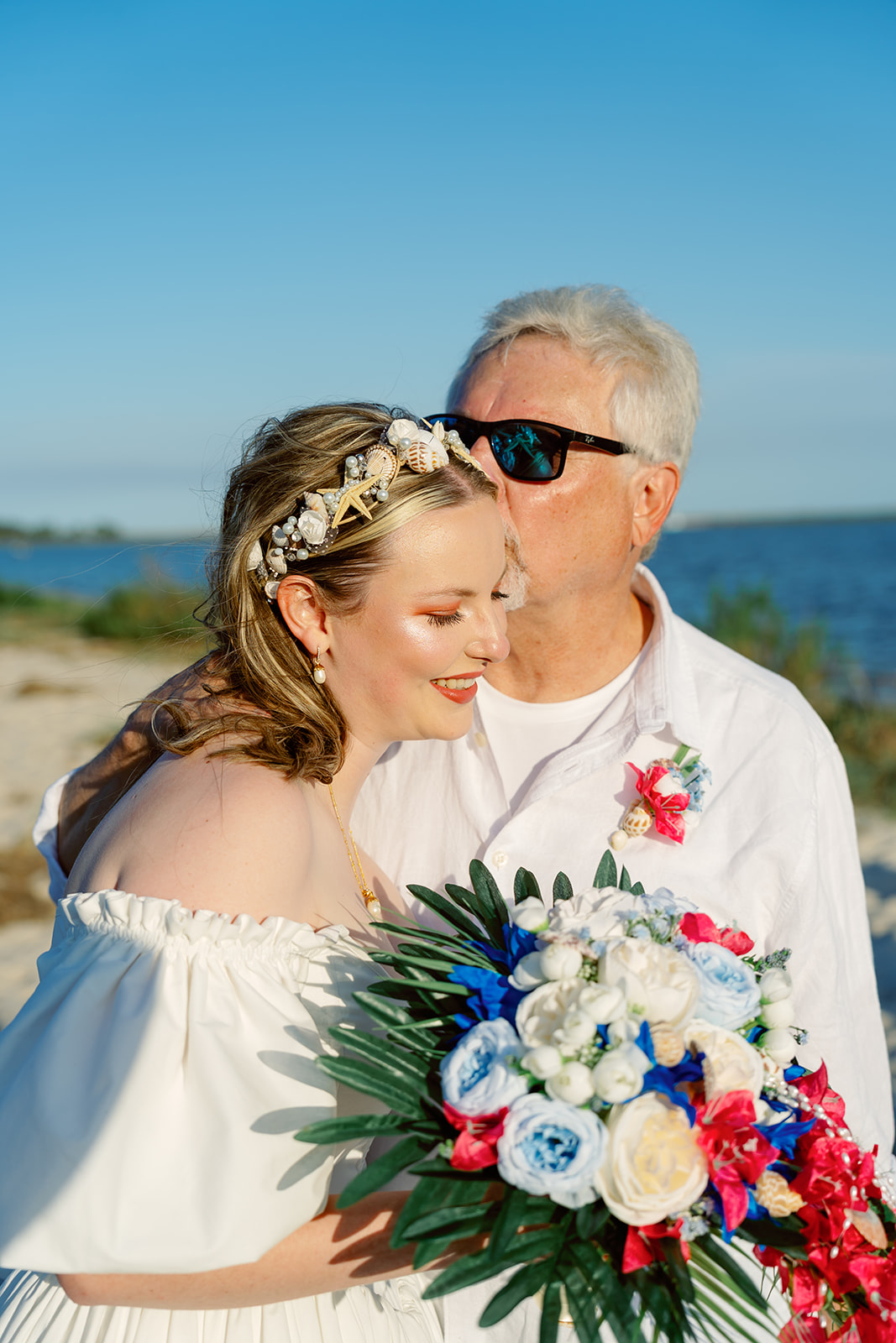 McGruder wedding, Dauphin Island
