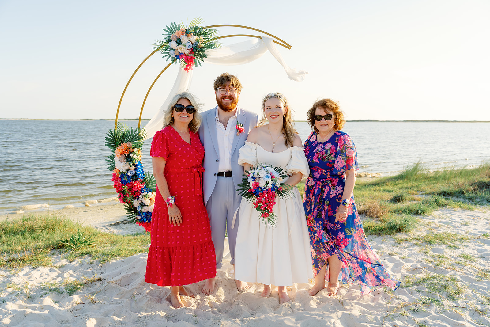 McGruder wedding, Dauphin Island