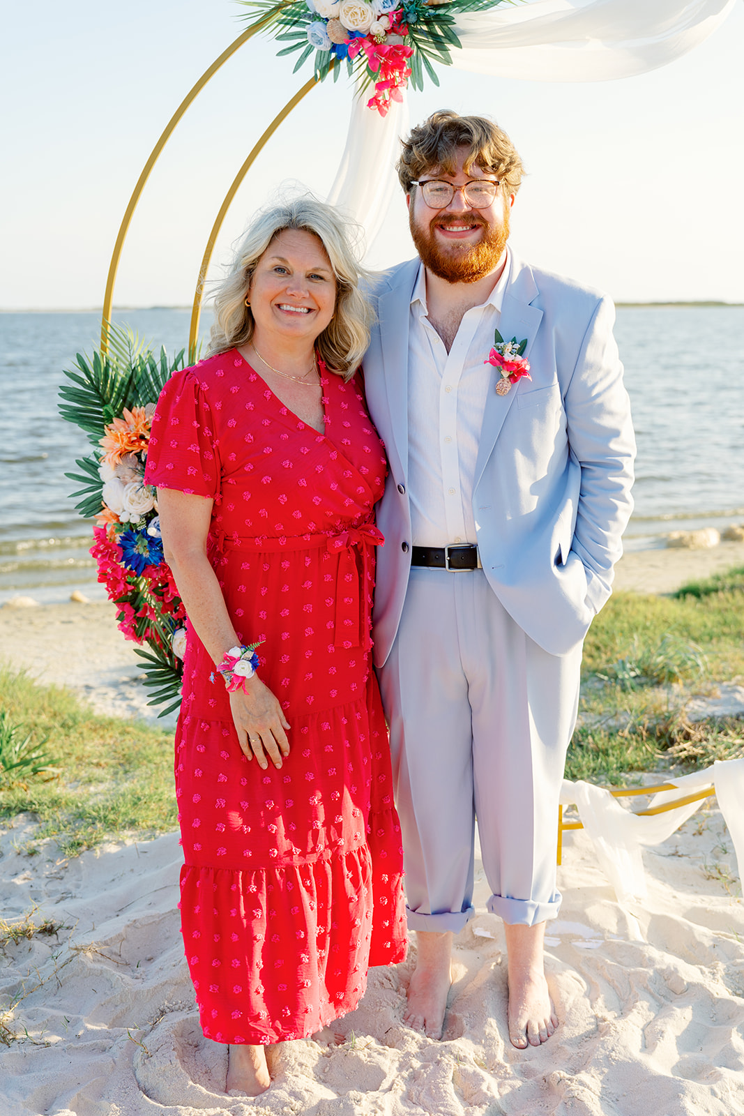 McGruder wedding, Dauphin Island