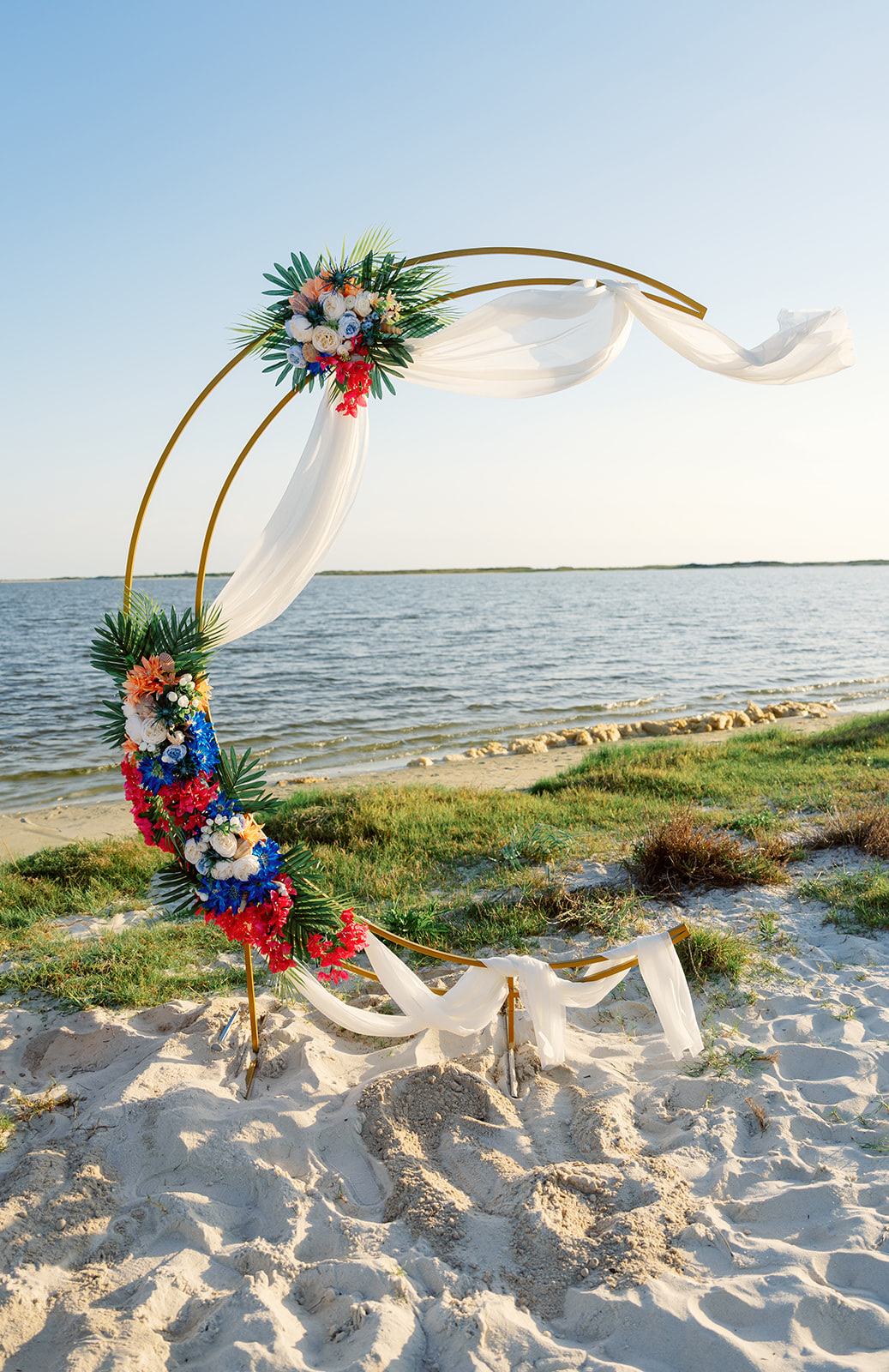 McGruder wedding, Dauphin Island