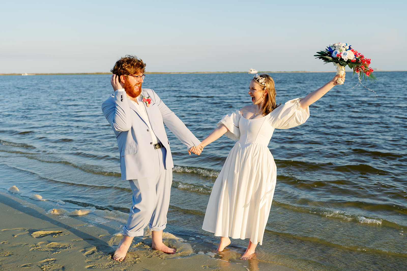 McGruder wedding, Dauphin Island