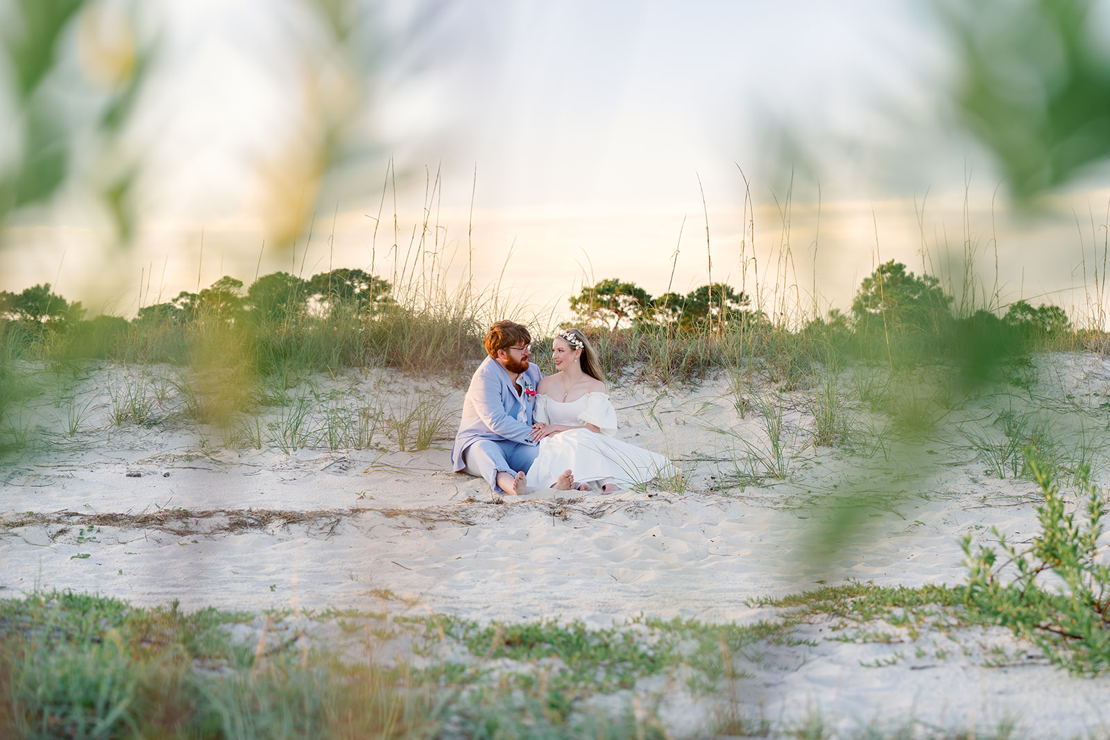 McGruder wedding, Dauphin Island