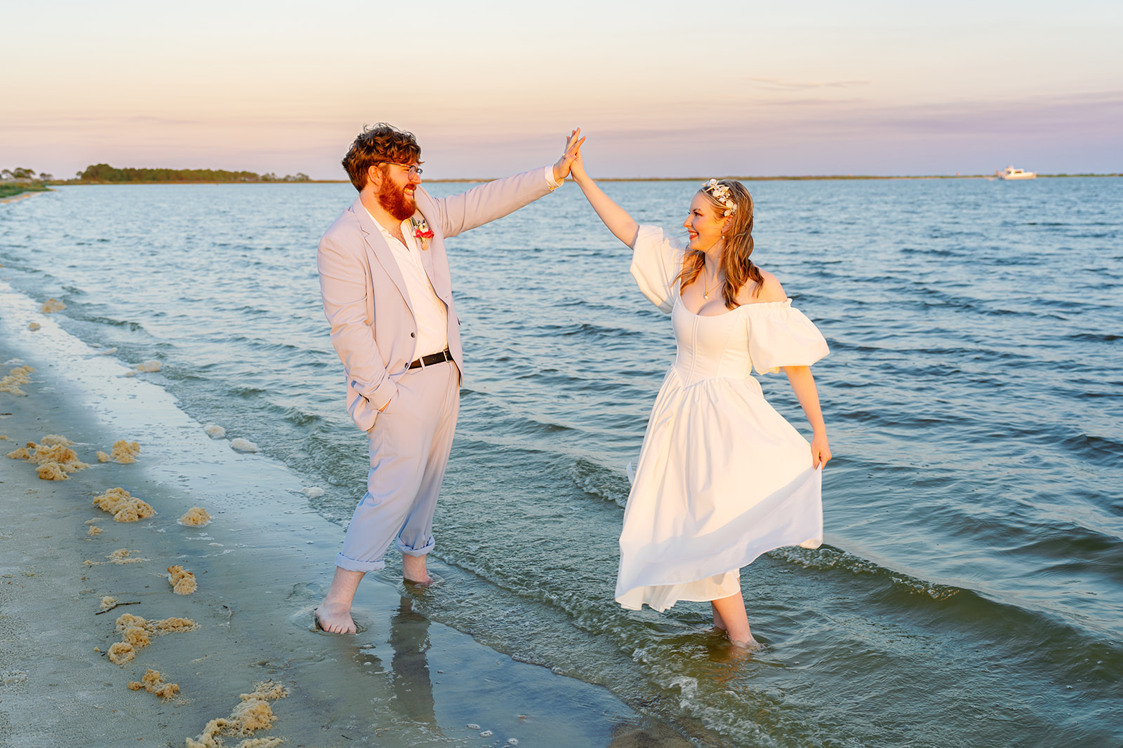 McGruder wedding, Dauphin Island