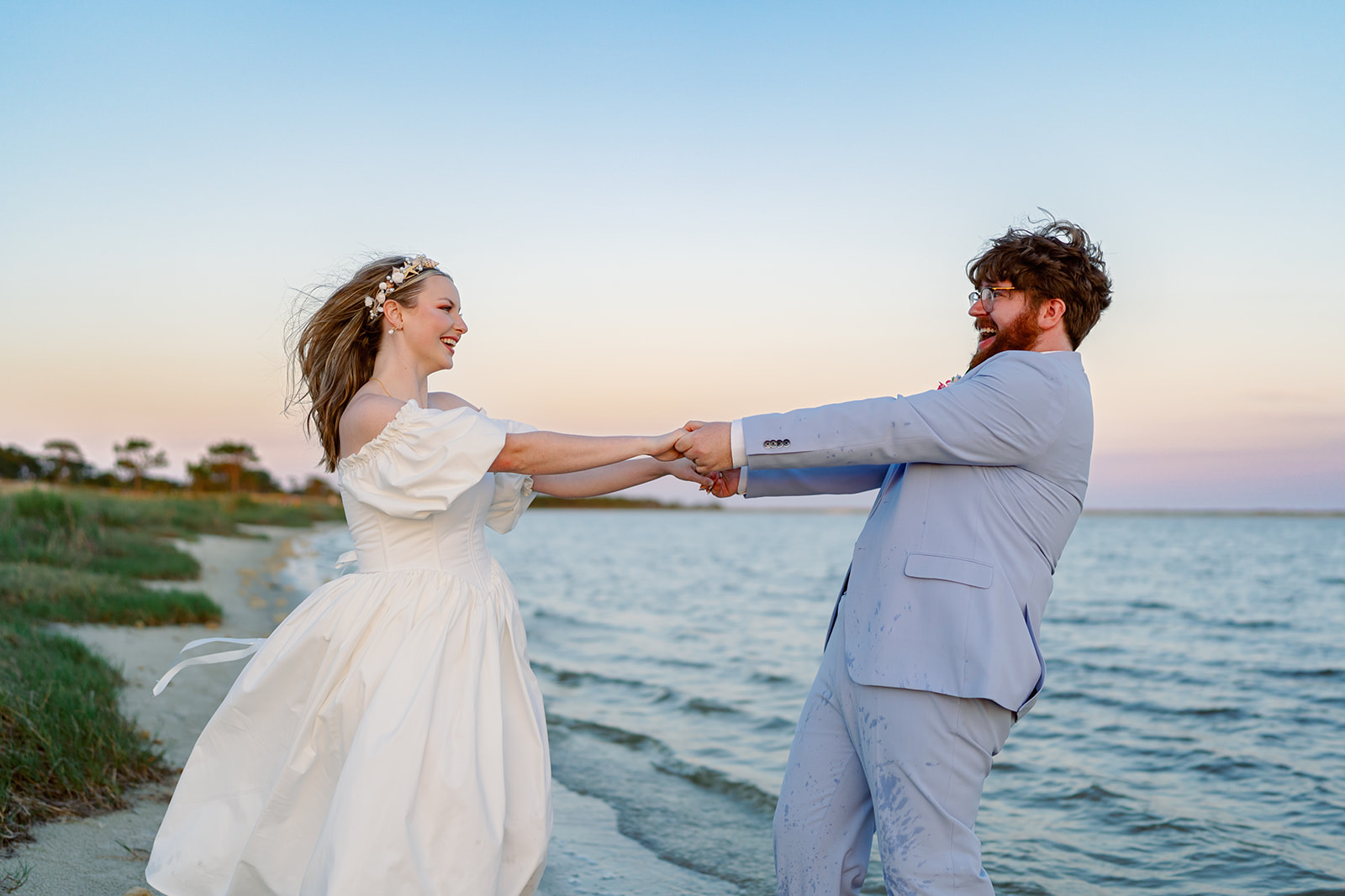 McGruder wedding, Dauphin Island