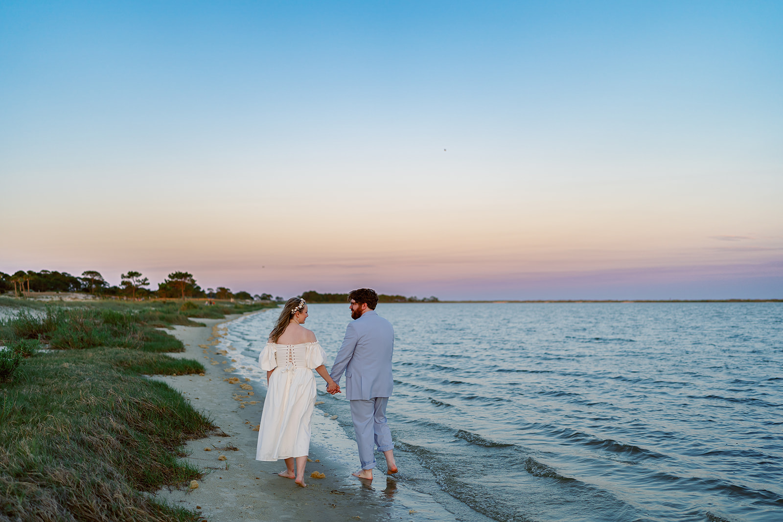 McGruder wedding, Dauphin Island