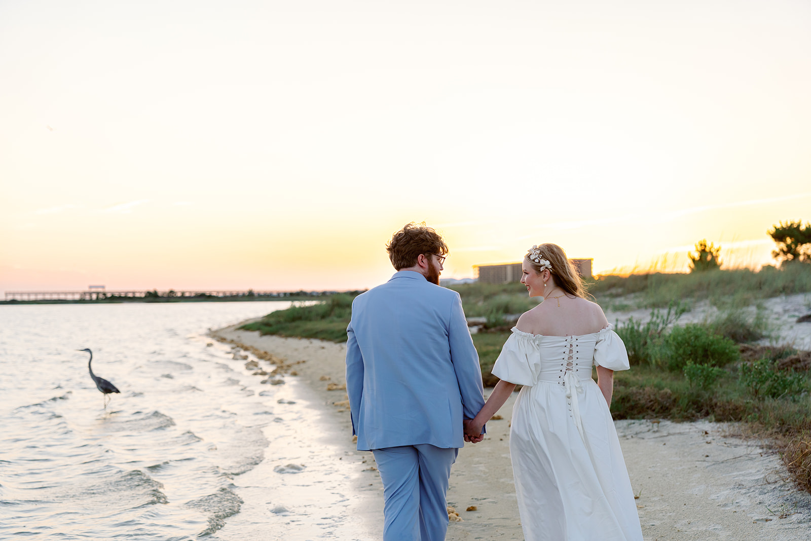 McGruder wedding, Dauphin Island