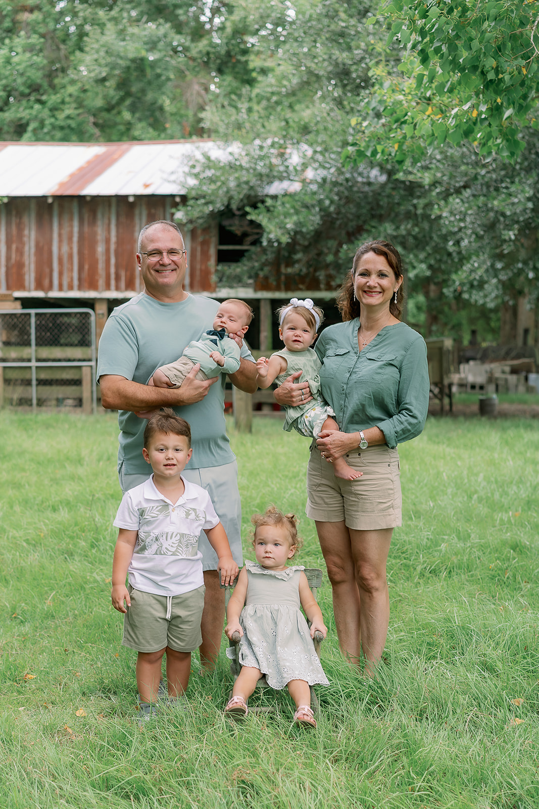 Plocher family, the farm in Gautier