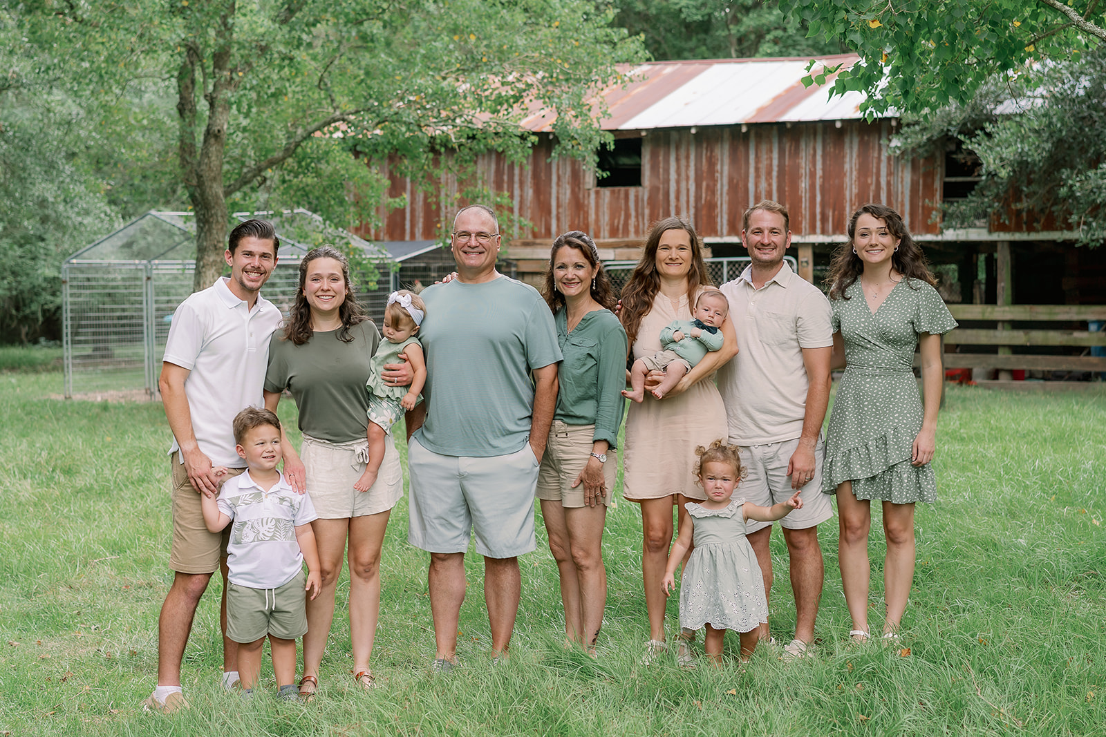 Plocher family, the farm in Gautier