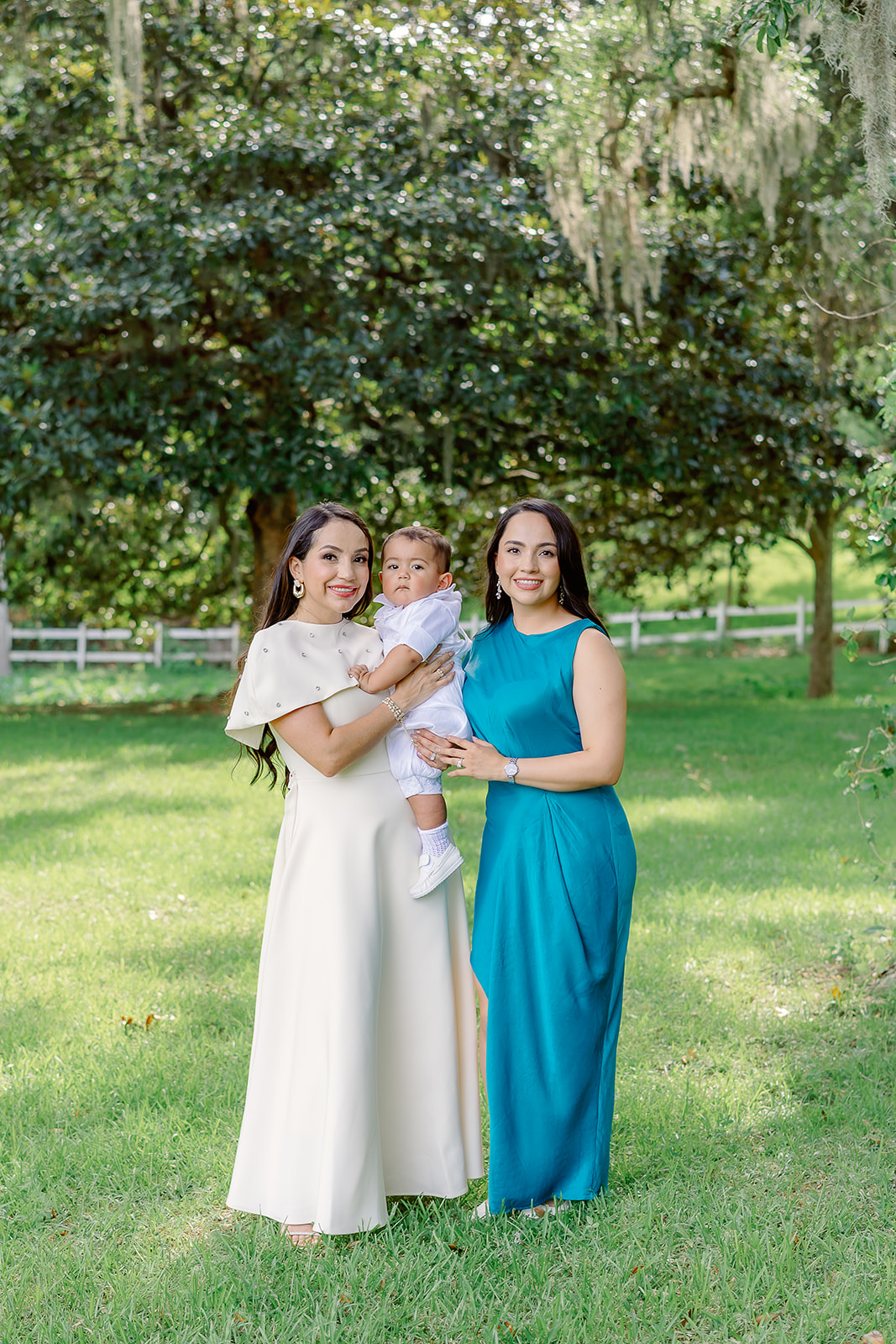 Trevino baptism at Sacred Heart Church in Pascagoula and The Old Place in Gautier